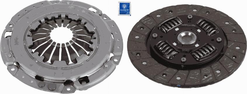 SACHS 3000 951 407 - Clutch Kit autospares.lv