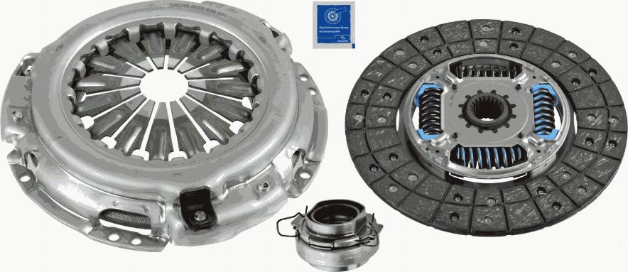 SACHS 3000 951 413 - Clutch Kit autospares.lv