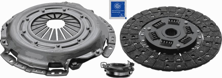 SACHS 3000 951 412 - Clutch Kit autospares.lv