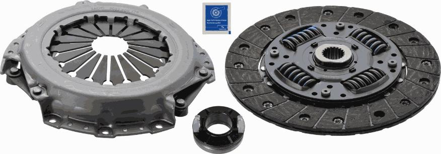 SACHS 3000 951 485 - Clutch Kit autospares.lv