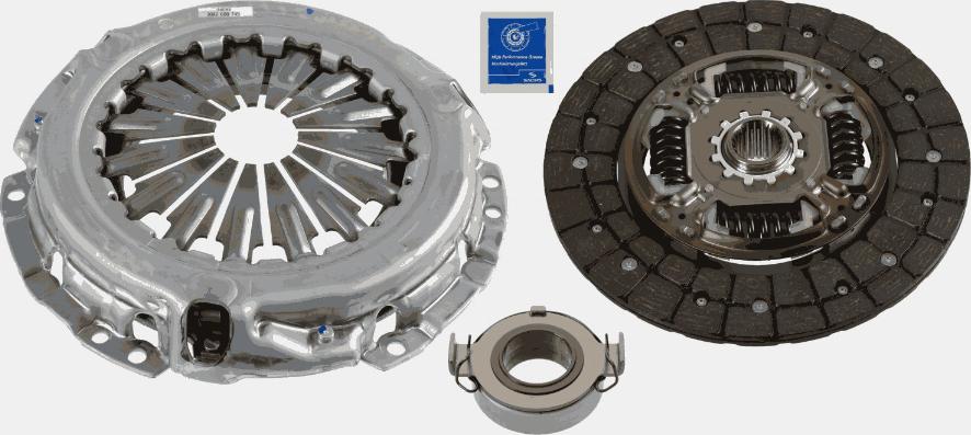 SACHS 3000 951 486 - Clutch Kit autospares.lv