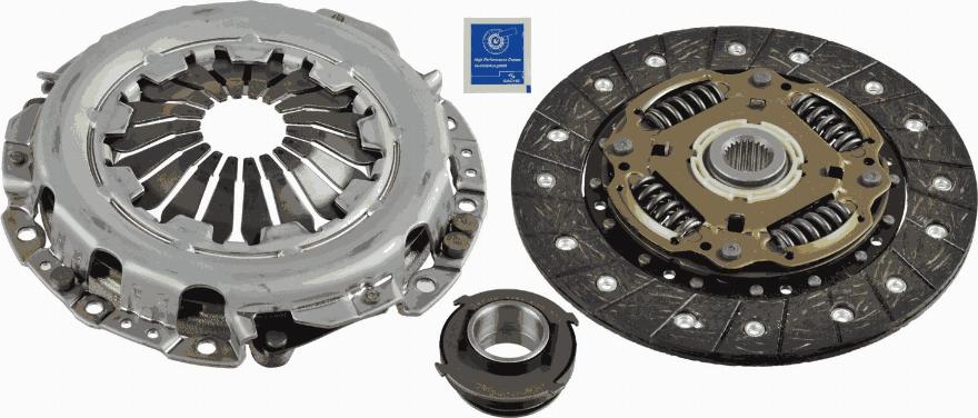 SACHS 3000 951 483 - Clutch Kit autospares.lv