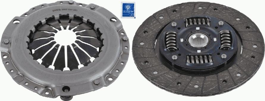 SACHS 3000 951 482 - Clutch Kit autospares.lv