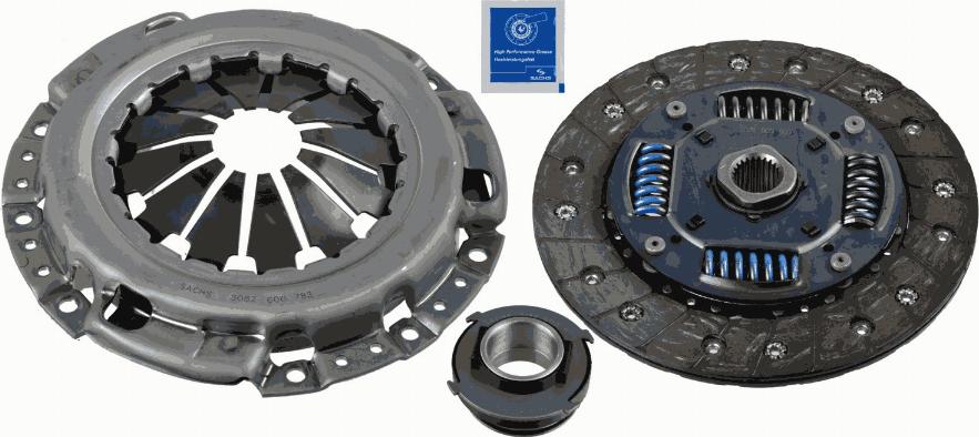 SACHS 3000 951 487 - Clutch Kit autospares.lv