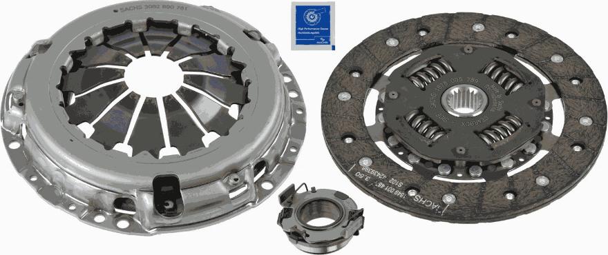 SACHS 3000 951 436 - Clutch Kit autospares.lv