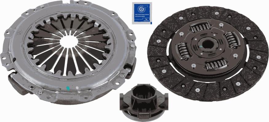 SACHS 3000 951 585 - Clutch Kit autospares.lv