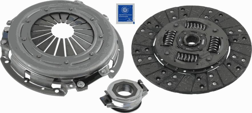 SACHS 3000 951 528 - Clutch Kit autospares.lv