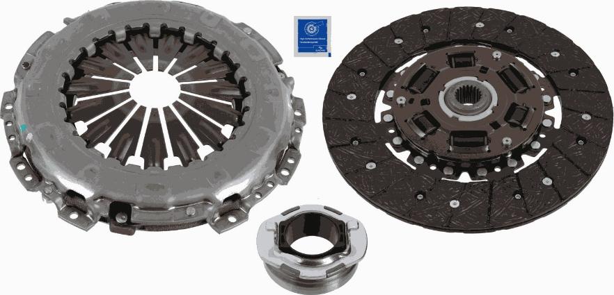 SACHS 3000 951 576 - Clutch Kit autospares.lv