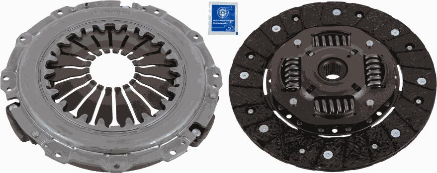 SACHS 3000 951 695 - Clutch Kit autospares.lv