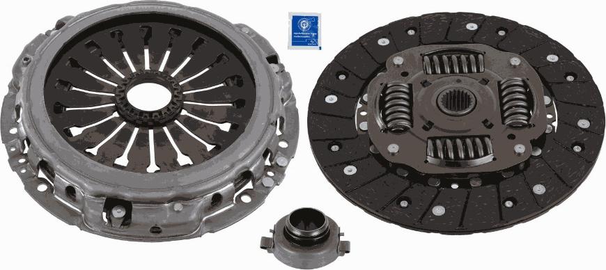 SACHS 3000 951 645 - Clutch Kit autospares.lv