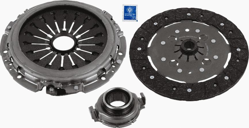 SACHS 3000 951 641 - Clutch Kit autospares.lv