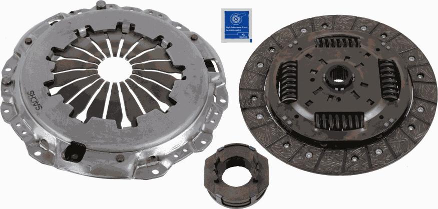 SACHS 3000 951 654 - Clutch Kit autospares.lv