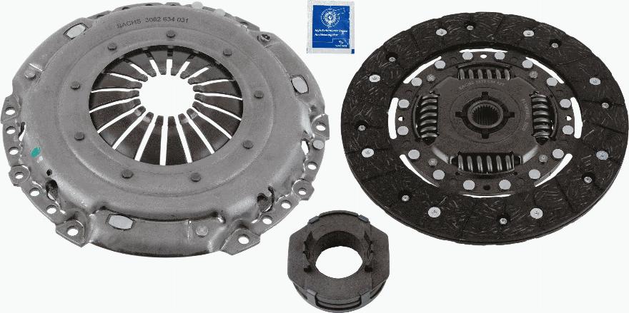 SACHS 3000 951 605 - Clutch Kit autospares.lv