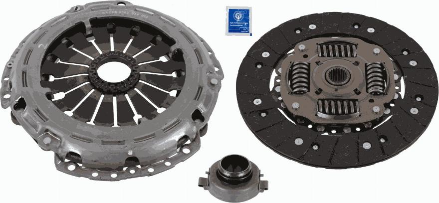 SACHS 3000 951 613 - Clutch Kit autospares.lv