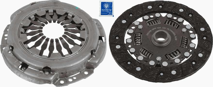 SACHS 3000 951 630 - Clutch Kit autospares.lv