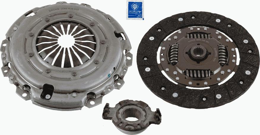 SACHS 3000 951 626 - Clutch Kit autospares.lv