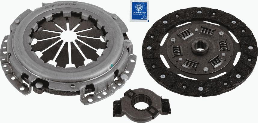 SACHS 3000 951 672 - Clutch Kit autospares.lv