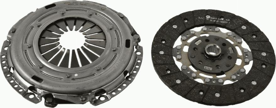 SACHS 3 000 951 091 - Clutch Kit autospares.lv