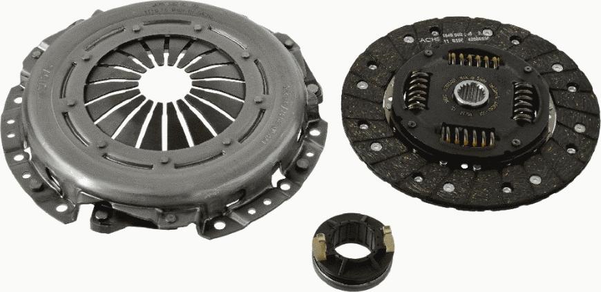 SACHS 3000 951 098 - Clutch Kit autospares.lv