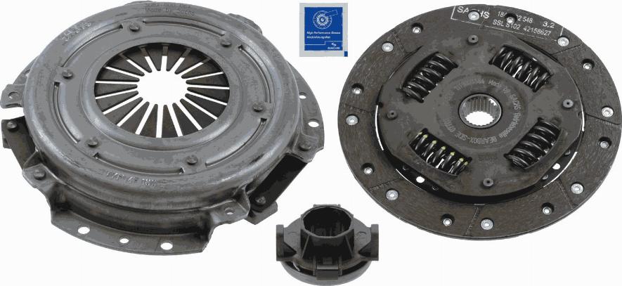 SACHS 3 000 951 059 - Clutch Kit autospares.lv