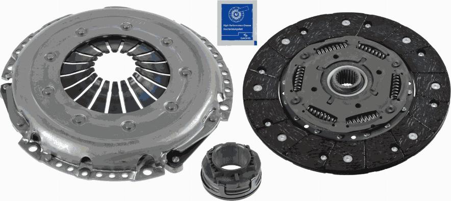 SACHS 3 000 951 055 - Clutch Kit autospares.lv