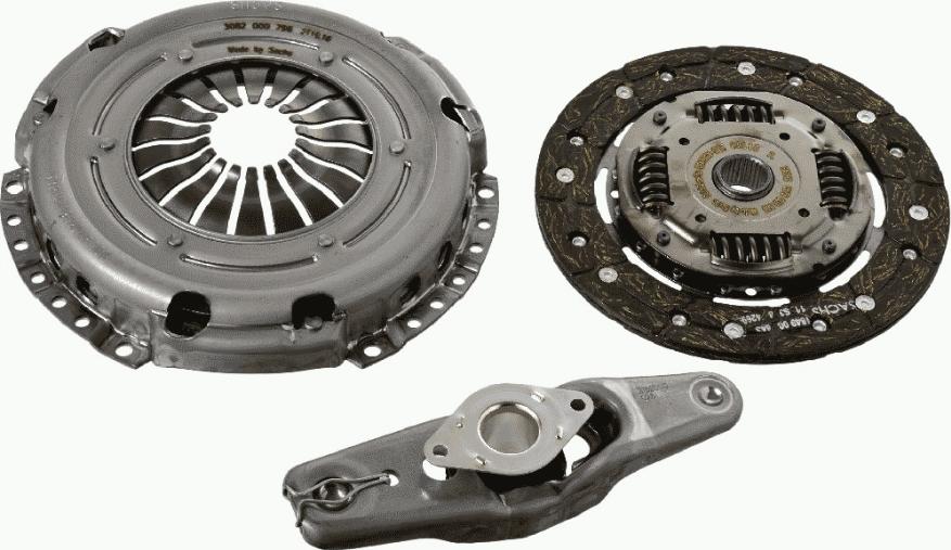 SACHS 3000 951 061 - Clutch Kit autospares.lv