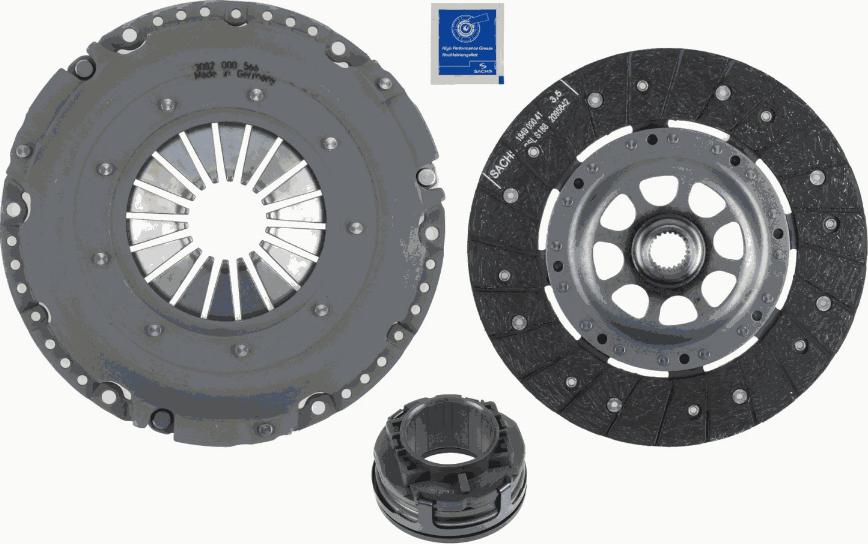 SACHS 3000 951 034 - Clutch Kit autospares.lv