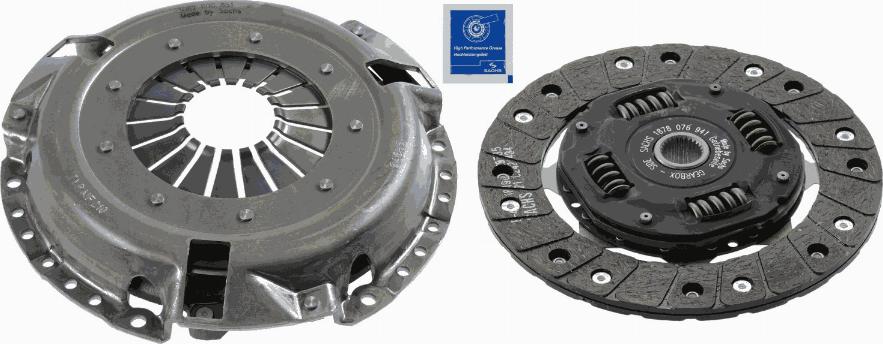 SACHS 3000 951 079 - Clutch Kit autospares.lv