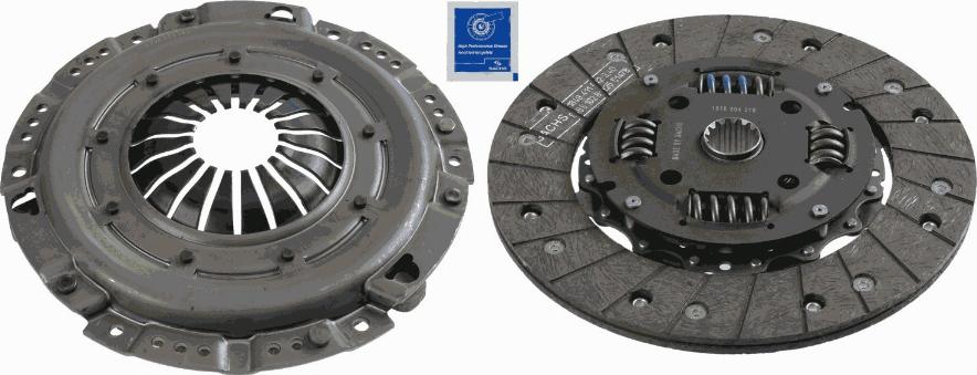 SACHS 3000 951 070 - Clutch Kit autospares.lv