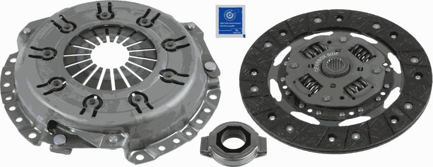 SACHS 3000 951 180 - Clutch Kit autospares.lv