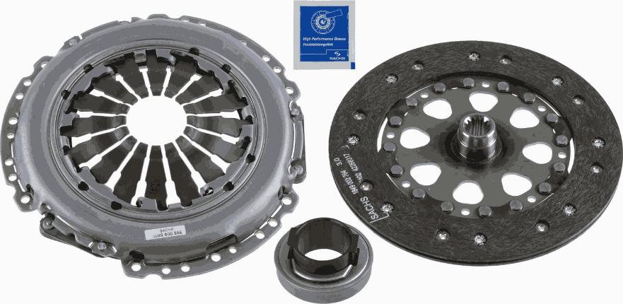 SACHS 3 000 951 174 - Clutch Kit autospares.lv