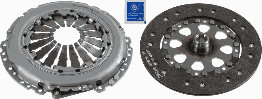 SACHS 3 000 951 171 - Clutch Kit autospares.lv