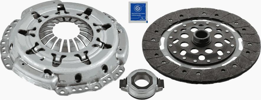 SACHS 3000 951 177 - Clutch Kit autospares.lv