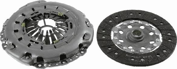 SACHS 3 000 951 850 - Clutch Kit autospares.lv