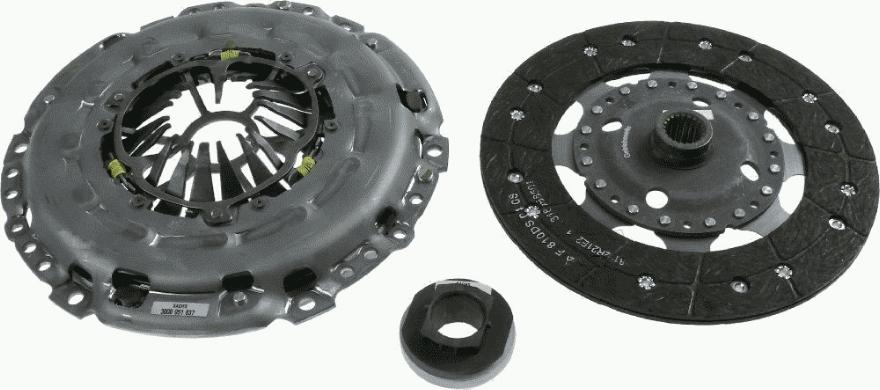 SACHS 3 000 951 837 - Clutch Kit autospares.lv