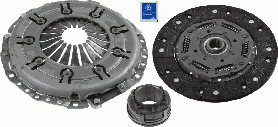 SACHS 3000 951 879 - Clutch Kit autospares.lv