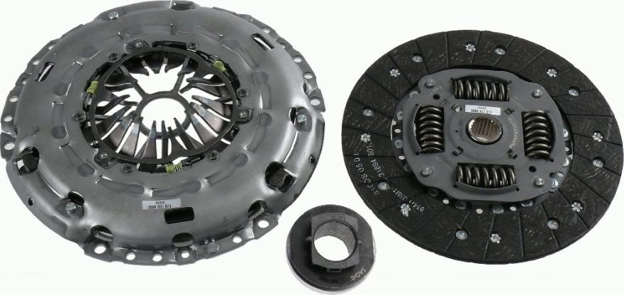 SACHS 3 000 951 874 - Clutch Kit autospares.lv