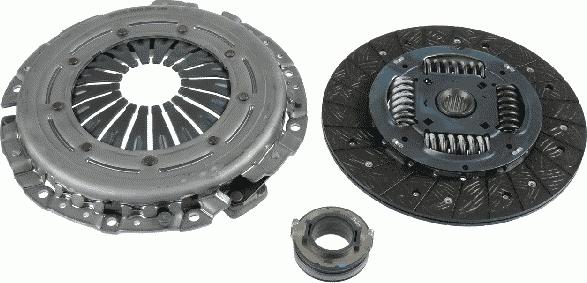 SACHS 3 000 951 398 - Clutch Kit autospares.lv