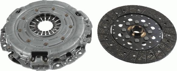 SACHS 3 000 951 393 - Clutch Kit autospares.lv