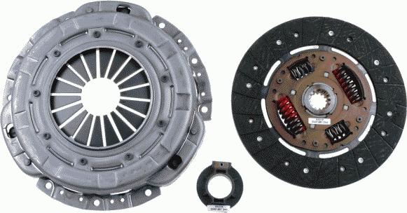 SACHS 3 000 951 344 - Clutch Kit autospares.lv