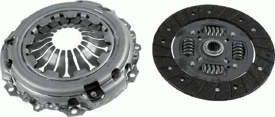 SACHS 3000 951 362 - Clutch Kit autospares.lv