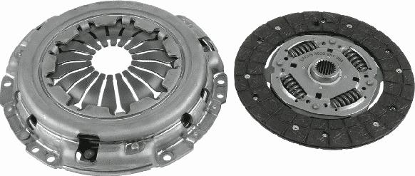 SACHS 3 000 951 389 - Clutch Kit autospares.lv