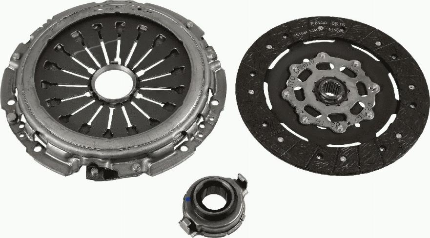 SACHS 3 000 951 322 - Clutch Kit autospares.lv