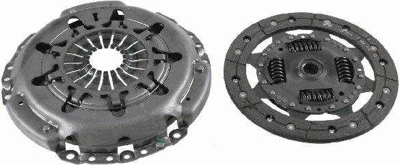 SACHS 3000 951 245 - Clutch Kit autospares.lv