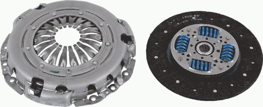 SACHS 3 000 951 258 - Clutch Kit autospares.lv