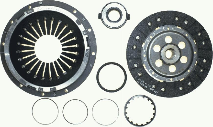 SACHS 3 000 951 791 - Clutch Kit autospares.lv