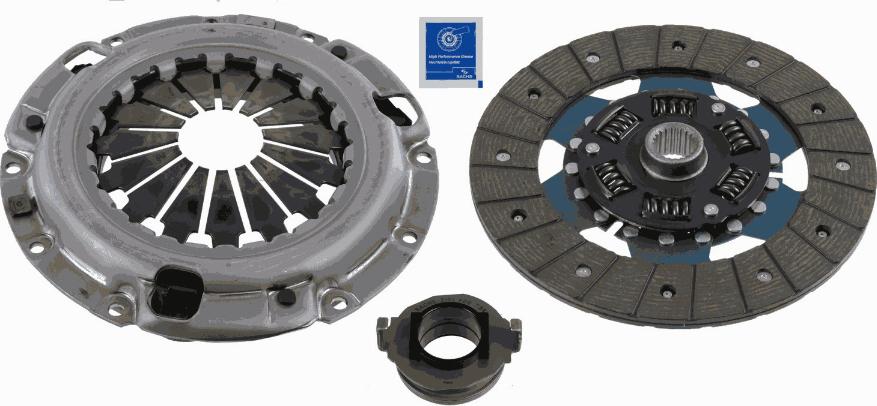 SACHS 3000 951 748 - Clutch Kit autospares.lv