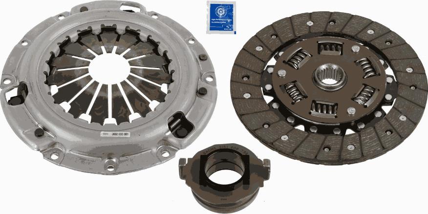 SACHS 3000 951 755 - Clutch Kit autospares.lv