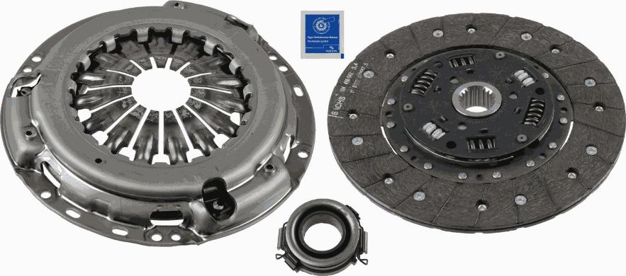 SACHS 3000 951 751 - Clutch Kit autospares.lv