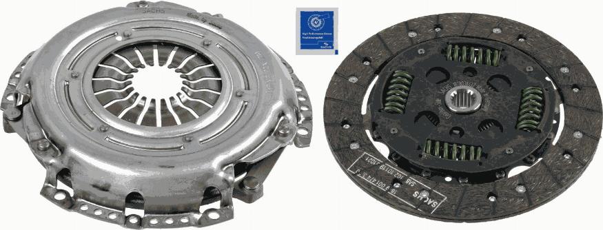 SACHS 3 000 951 764 - Clutch Kit autospares.lv